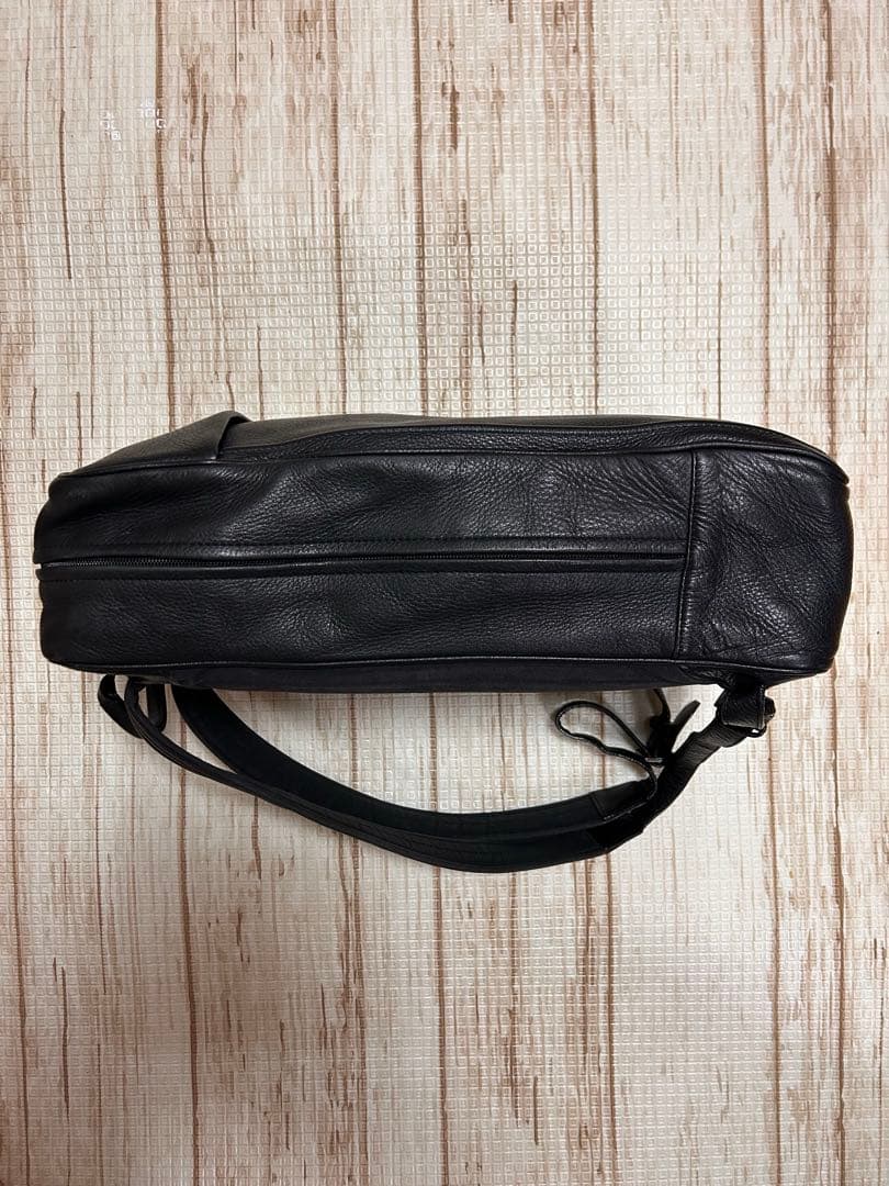 objects.io バックパック ミディアム　ブラック　防水レザー　土屋鞄