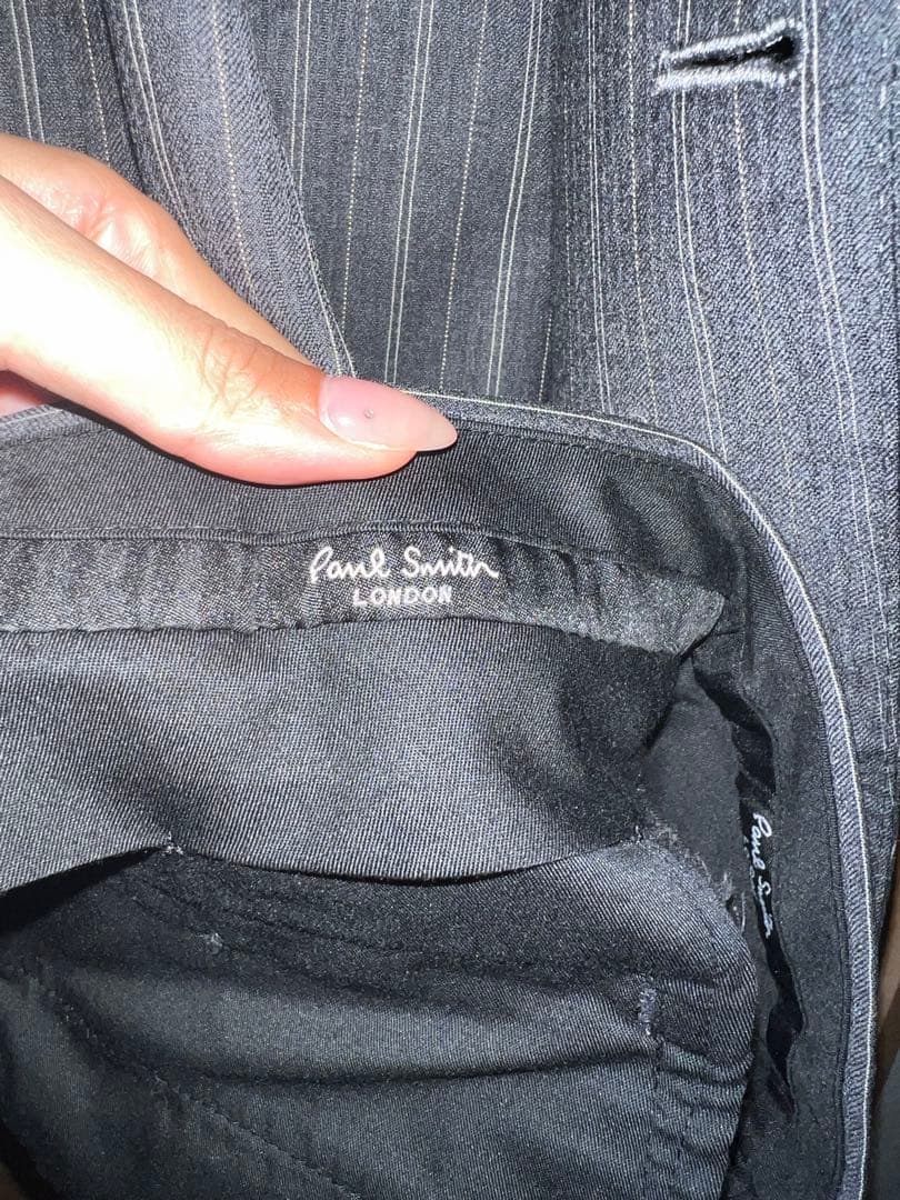 Paul Smith ストライプ ビジネススーツ グレー