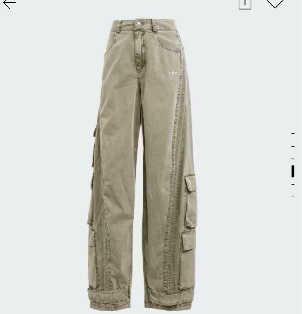 adidas ADILENIUM シーズン 2 カーゴパンツ　24inch