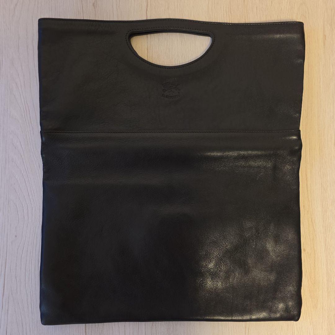 極美品 イルビゾンテ 2way使用可 レザー クラッチバッグ トートバッグ