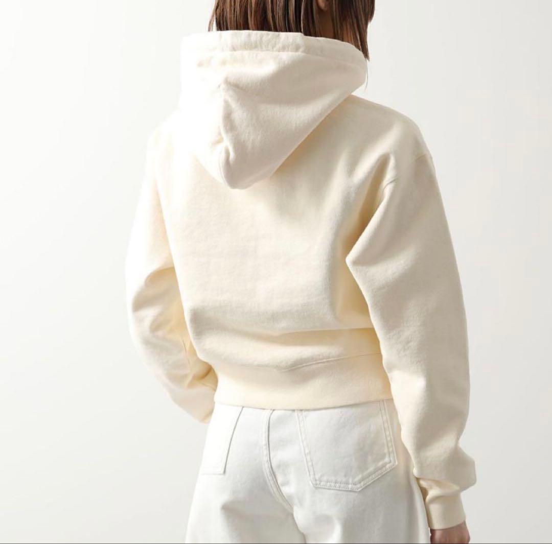 JACQUEMUS ジャックムス ロゴ パーカー クリーム S 正規品 美品