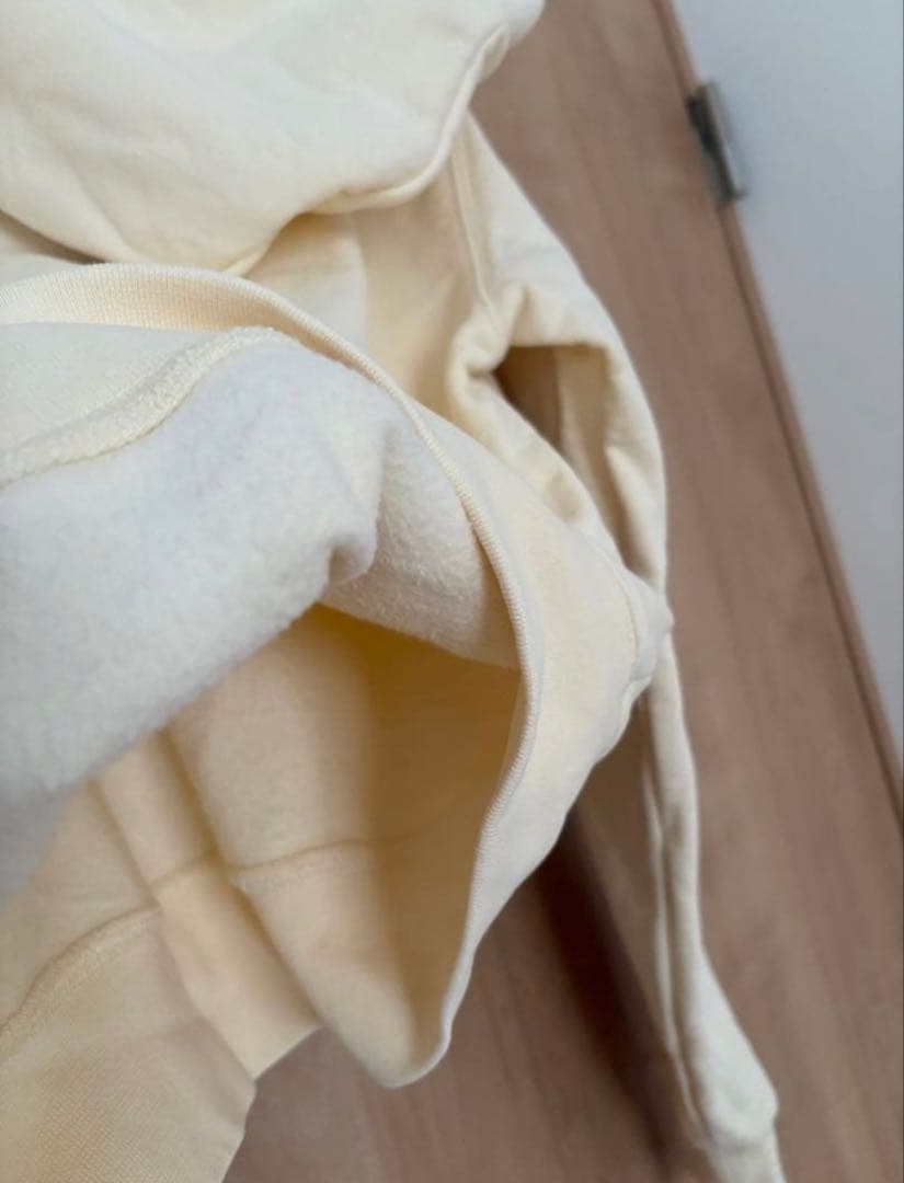 JACQUEMUS ジャックムス ロゴ パーカー クリーム S 正規品 美品