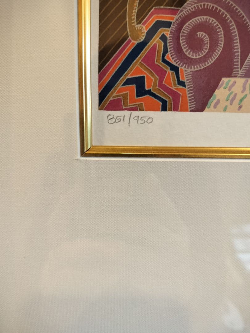 トーマスマックナイト　作品名「フォール」　シルクスクリーン