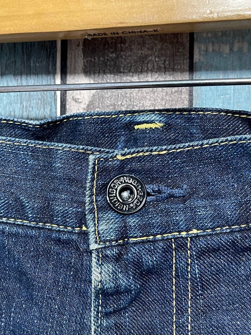 よこ スカルタグ 初期 90s ネイバーフッド ジーンズ デニムパンツ