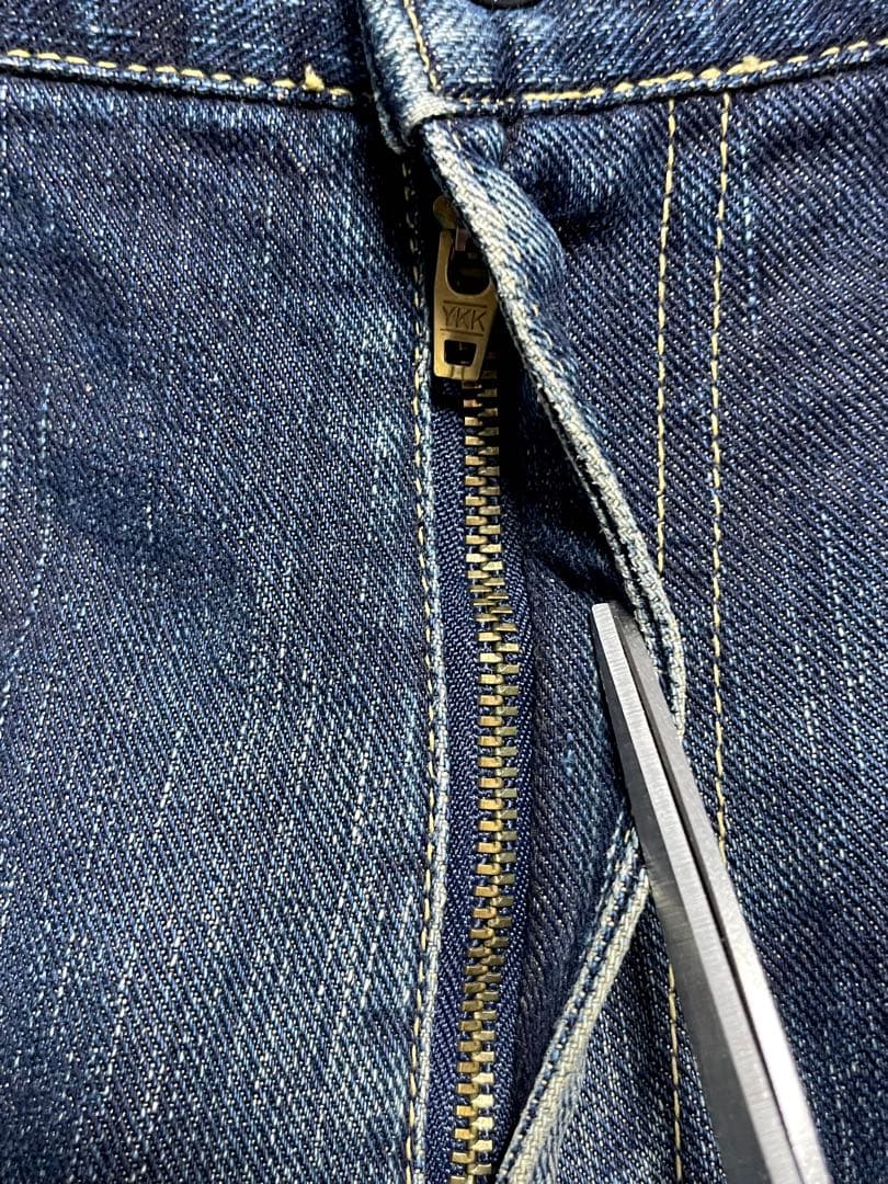 よこ スカルタグ 初期 90s ネイバーフッド ジーンズ デニムパンツ