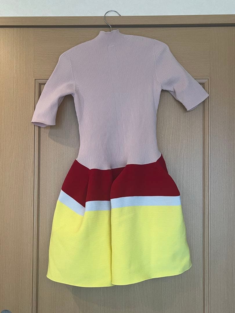 CFCL POTTERY DRESS マルチカラー ニット ワンピース 1 M