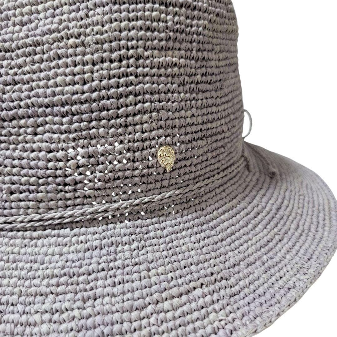 【未使用】ヘレンカミンスキー Fai ファイ F ラフィアハット 麦わら帽子