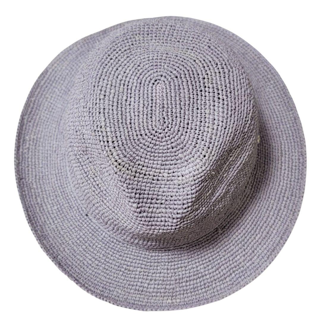 【未使用】ヘレンカミンスキー Fai ファイ F ラフィアハット 麦わら帽子