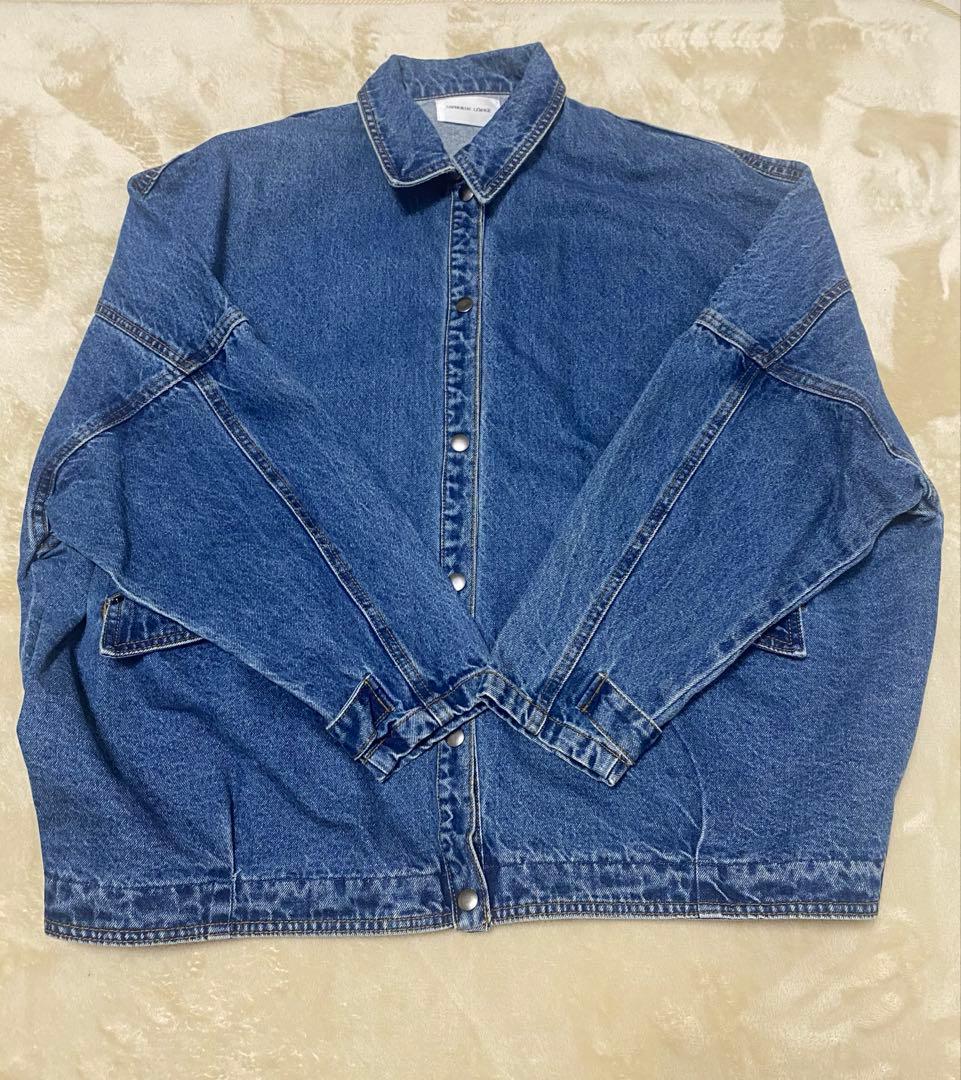 カプリシュレマージュ　デニムカバーオール　ブルー