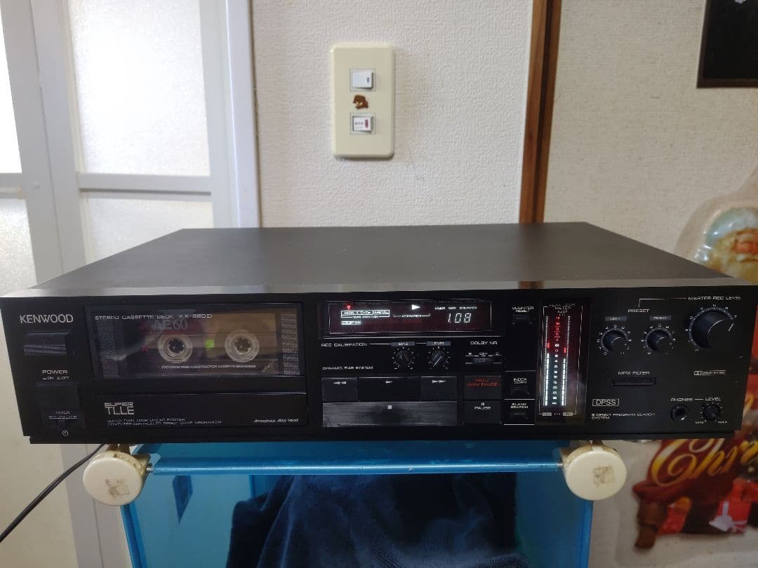 名機！ケンウッド　高級2ヘッドカセットデッキDPSS　KX-880D