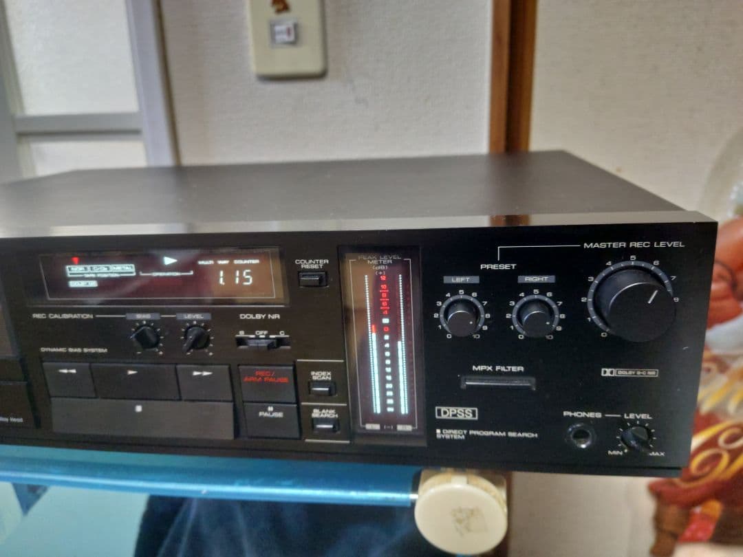 名機！ケンウッド　高級2ヘッドカセットデッキDPSS　KX-880D