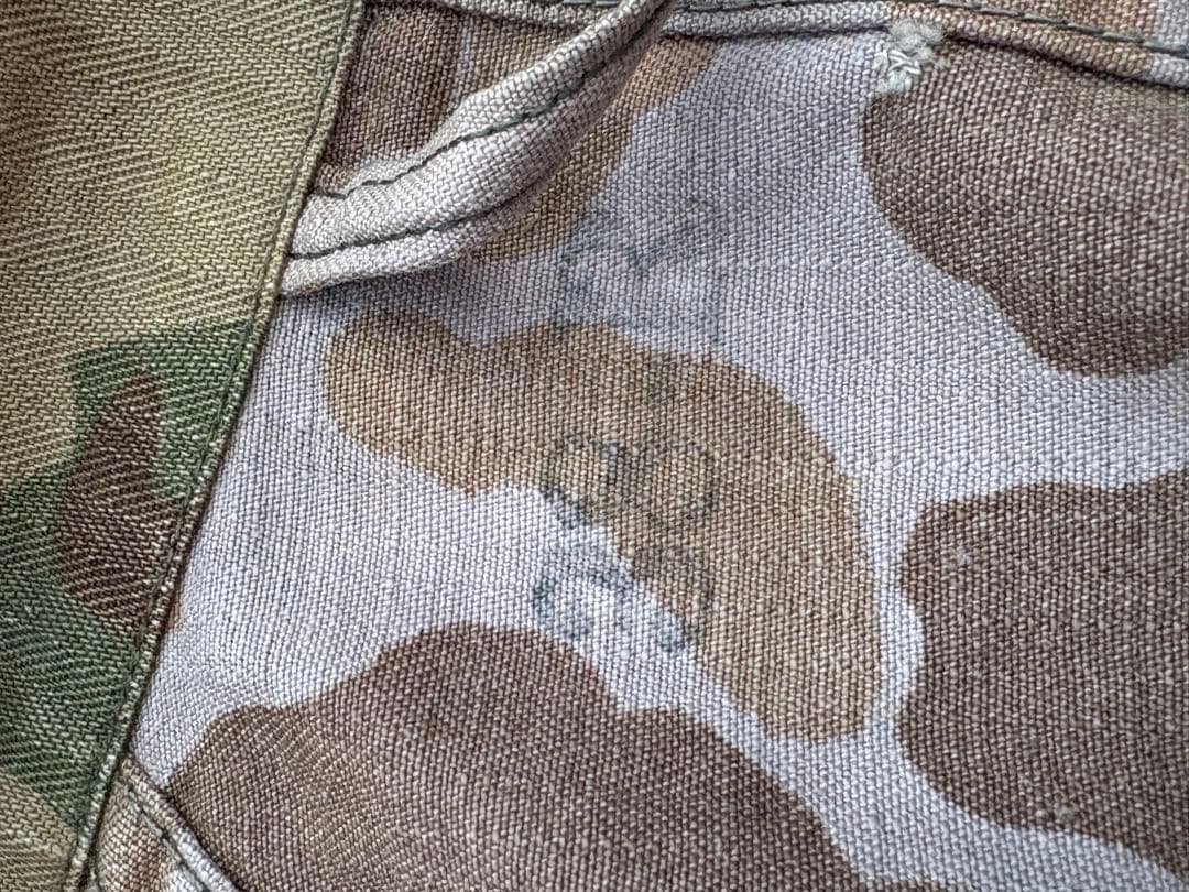 5*2様 40s フロッグスキンカモ ダックハンターカモ HBT ヘリンボーン