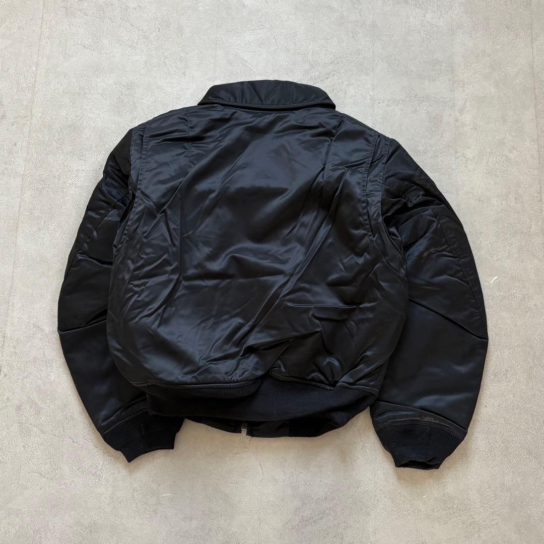 CWU-45/P フライトジャケット M ブラック SCOVILL 米軍 80s