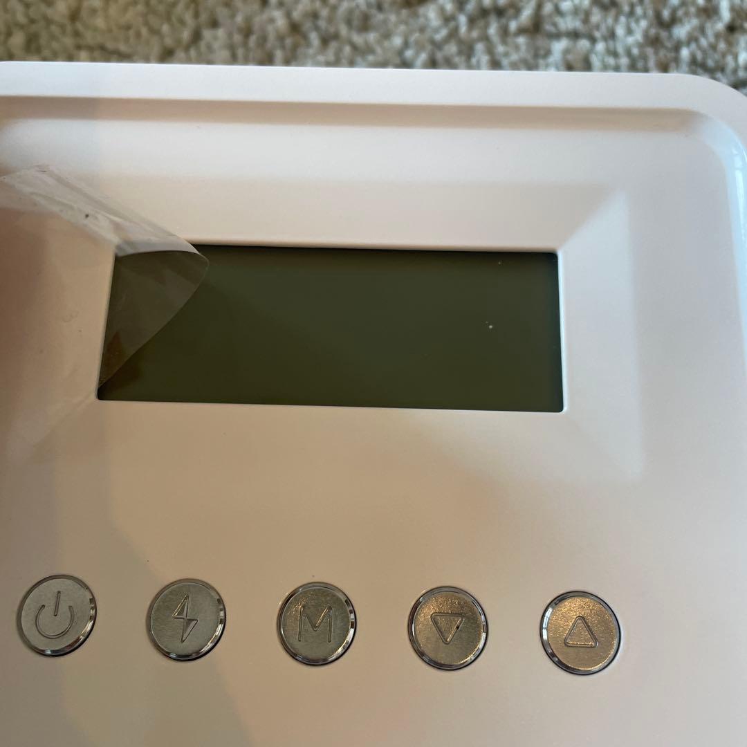 LED美顔器 ホワイト ACアダプター付き