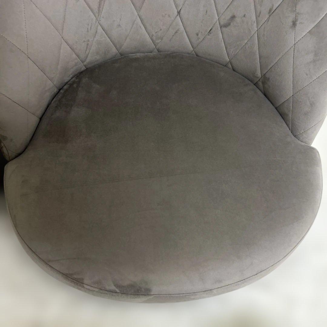 【美品】2個セット　LOWYA ローソファ　座椅子　コンパクト　ベルベット調