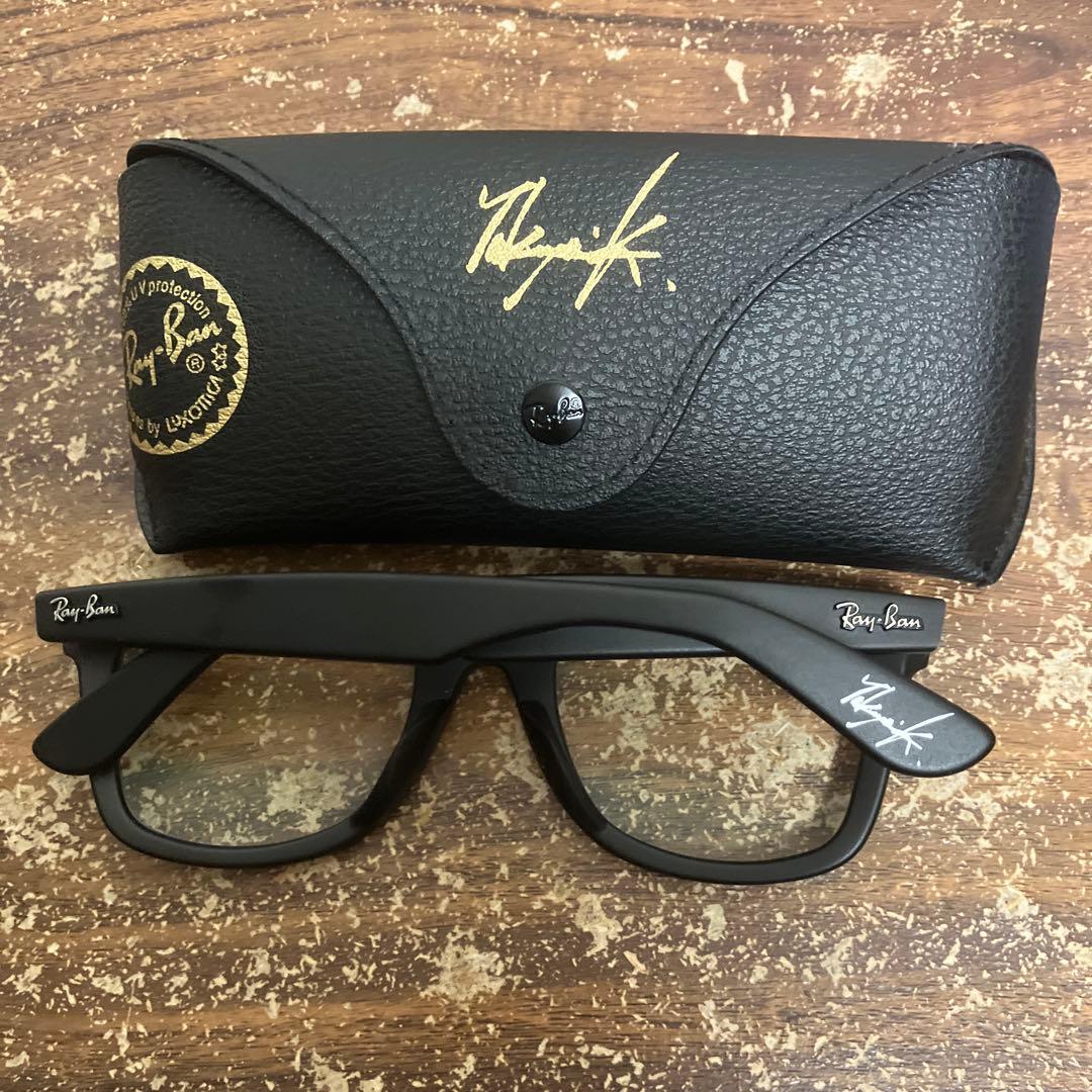 K*H様 Ray-Ban RB 2140-F ウェイファーラー ブラック 調光レ