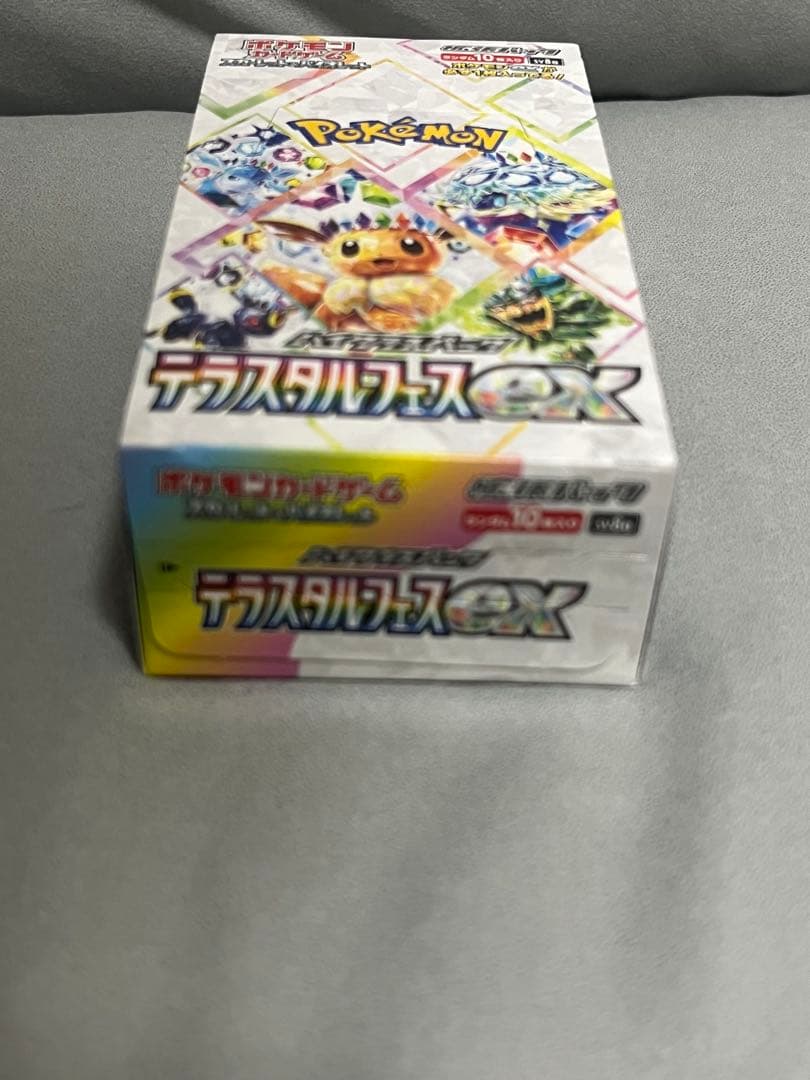 ポケモンカードゲーム テラスタルフェスex 1BOX シュリンクなし