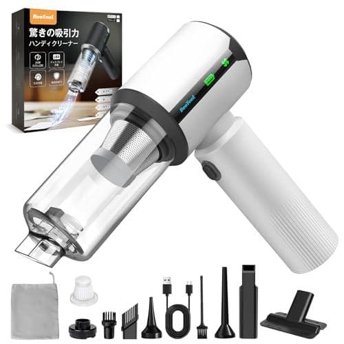 BeeTool ハンディクリーナー 多機能 【3種吸引モード＆ディスプレイ搭載A