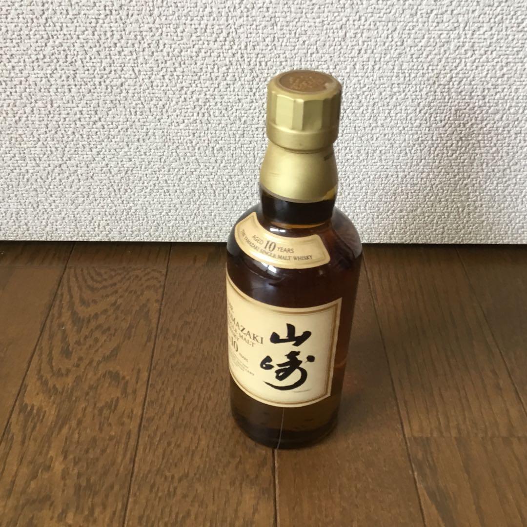 新品未開封　山崎　10年シングルモルトウイスキー350ml