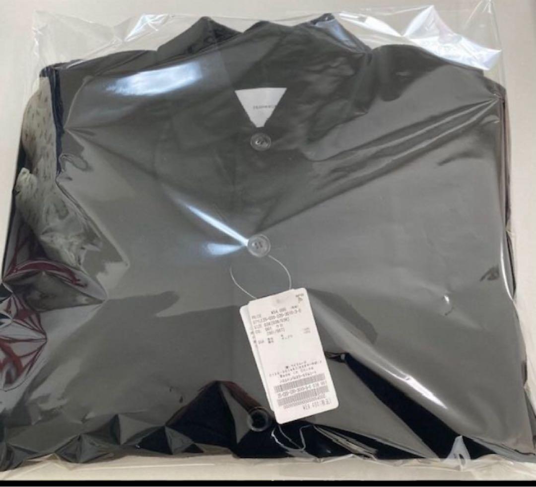 新品タグ付 FRAMeWORK ハミルトンバルカラーミドルコートブラック38