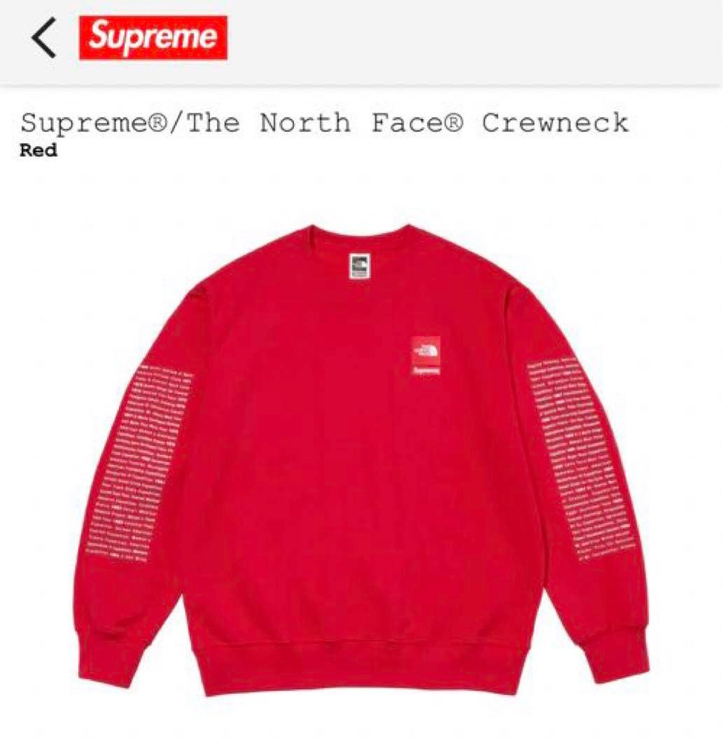 ◼️新品未使用◼️Supreme/The North Face Crewneck
