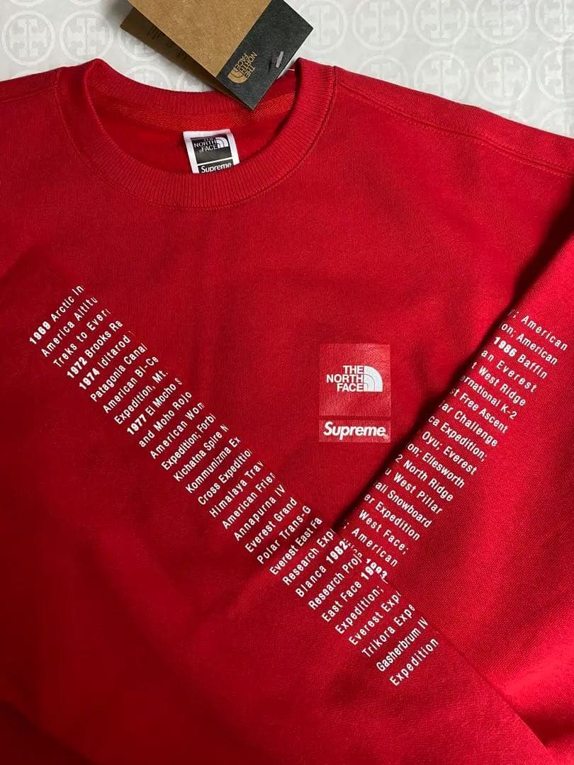 ◼️新品未使用◼️Supreme/The North Face Crewneck
