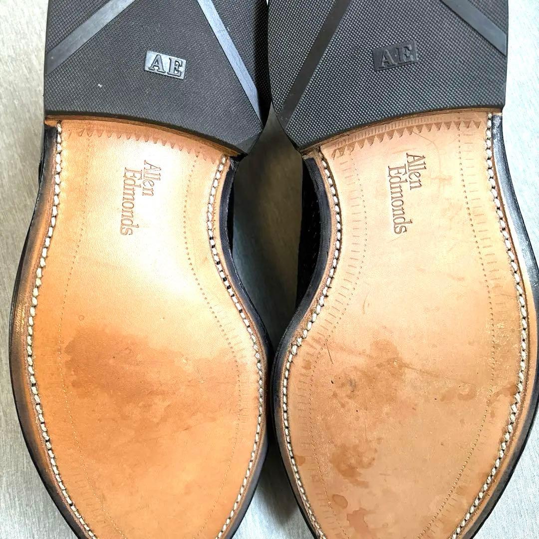 Allen Edmonds サイズ6E メッシュ　ストレートチップ　未使用品