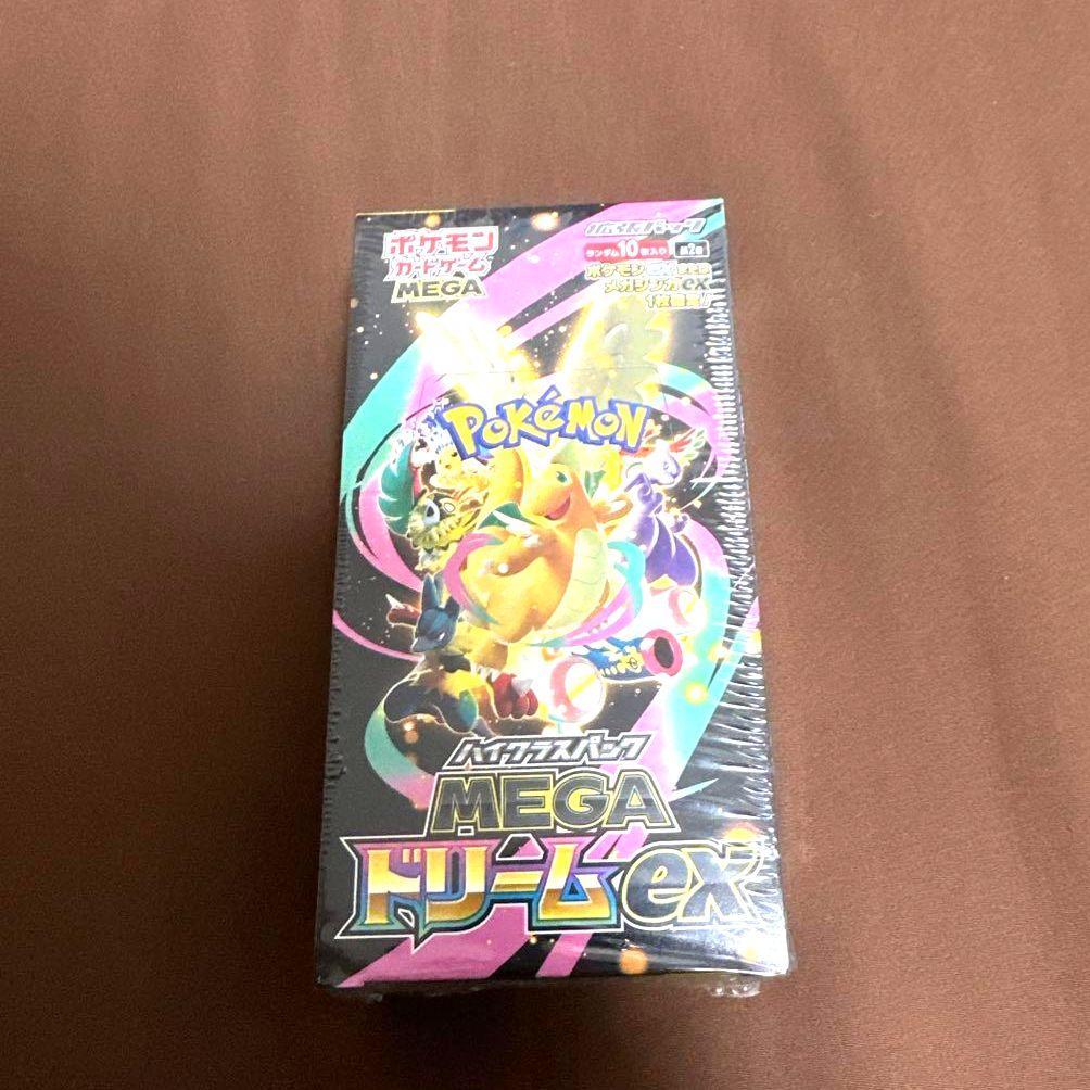 ポケモンカード MEGAドリームex 未開封box シュリンク付き