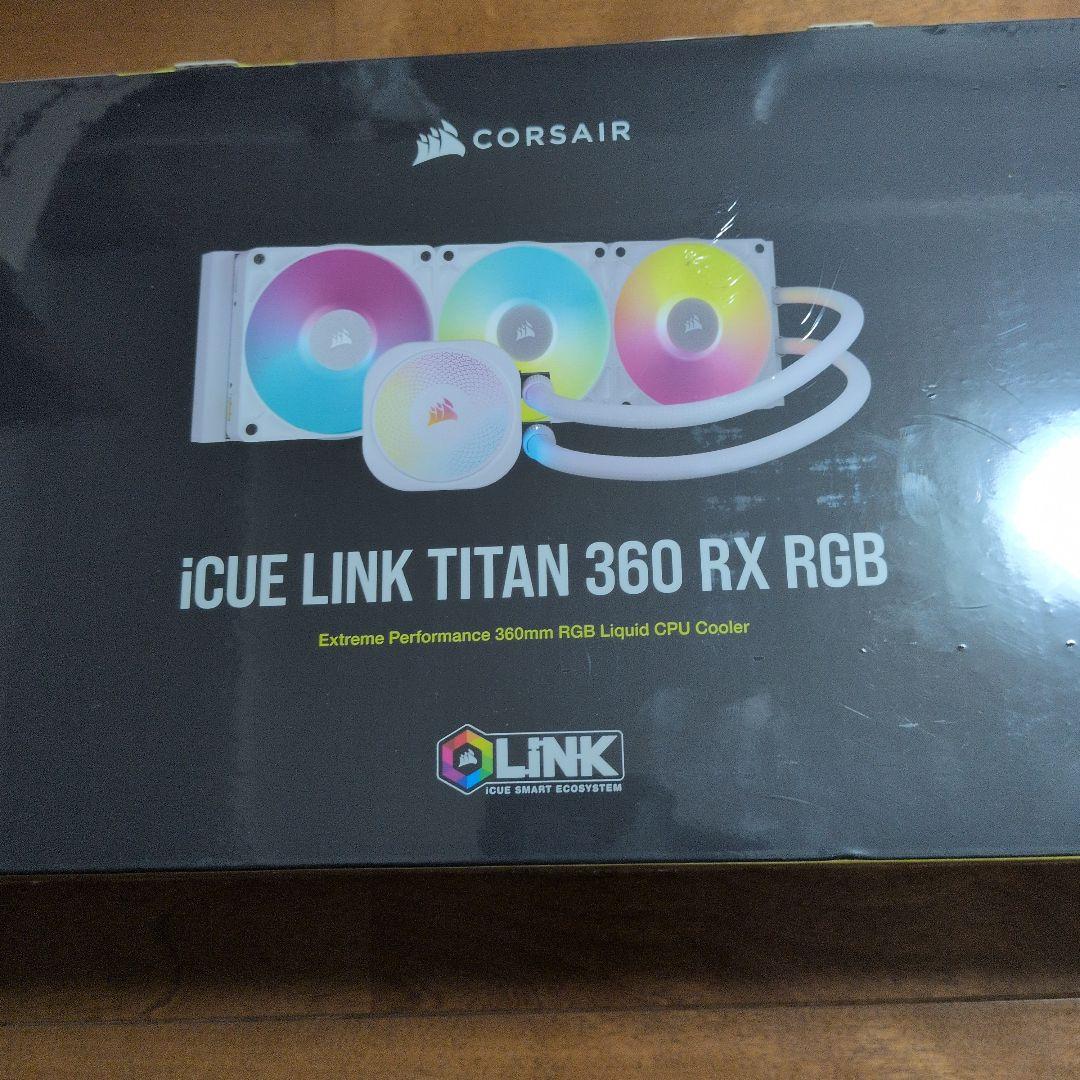 (新品未開封)CORSAIR iCUE LINK TITAN 360 RGB