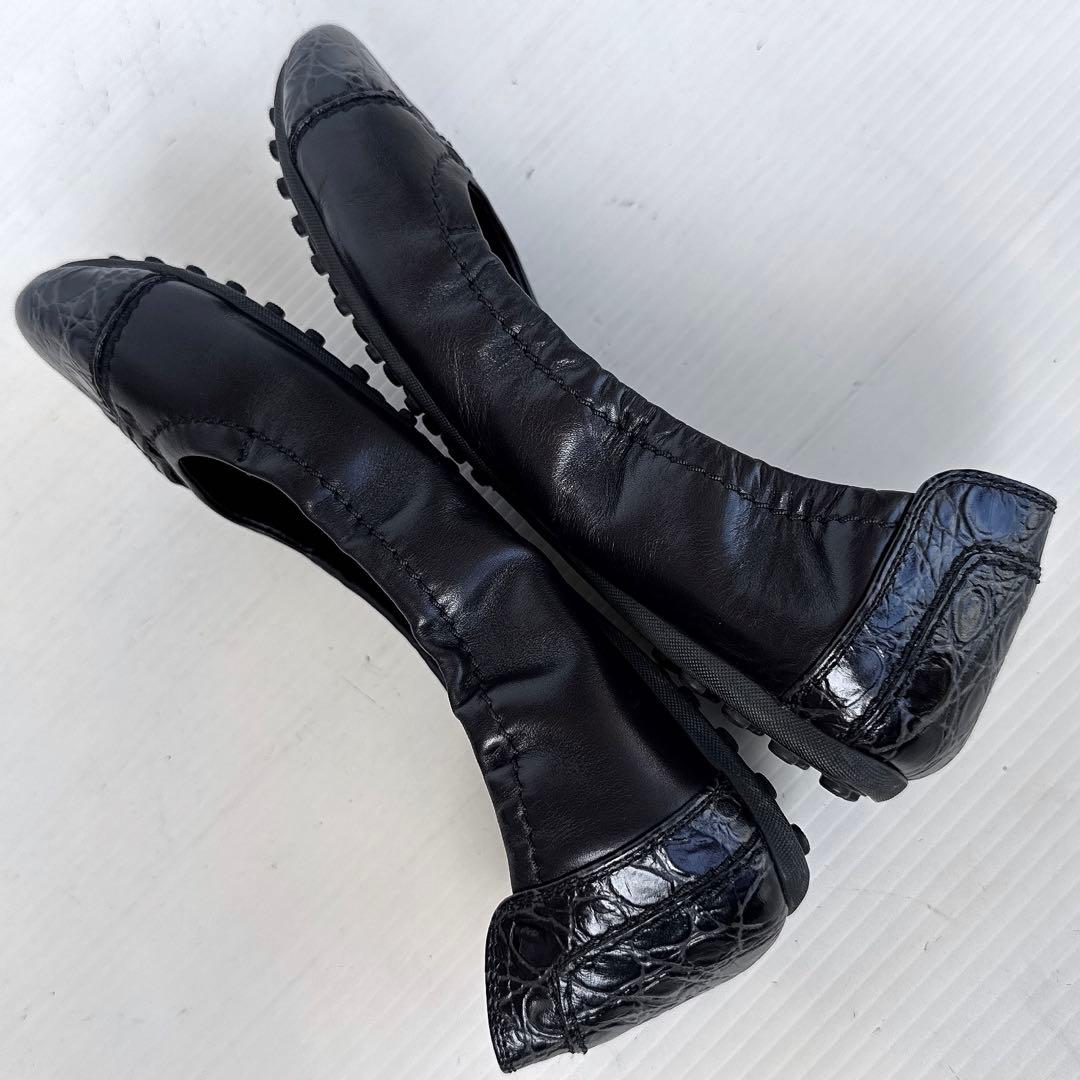 ルイヴィトン　フラットシューズ　バレリーナ　パンプス　ミュール　サンダル　美品