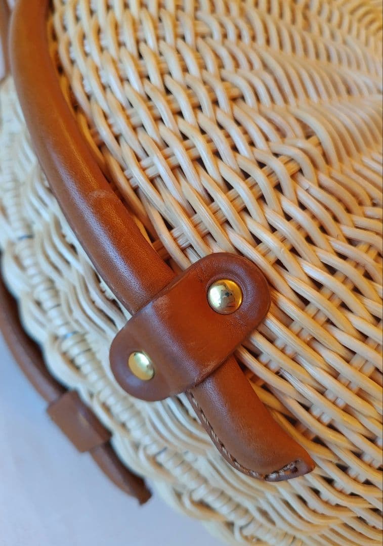 最終お値下げ　TOMMASO CANDRIA　かごバッグ　トーマソカンダリア