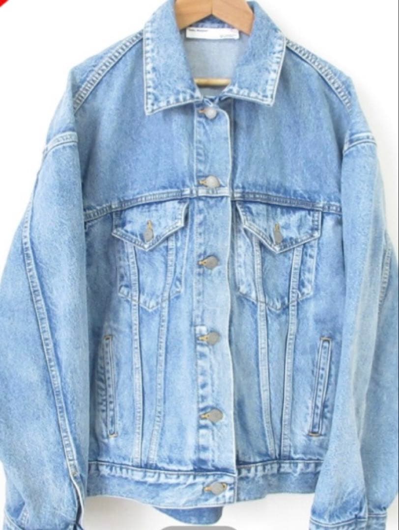 アパルトモン　ハローボンジュールライトブルーデニムジャケット