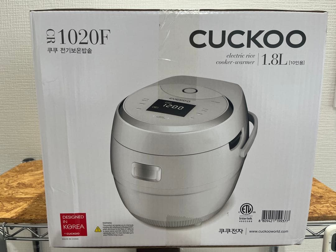 CUCKOO スマート炊飯器 1020F 1.8L