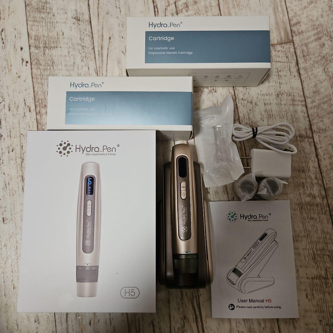 Hydra Pen H5 美顔器 EMS LED+カートリッジセット