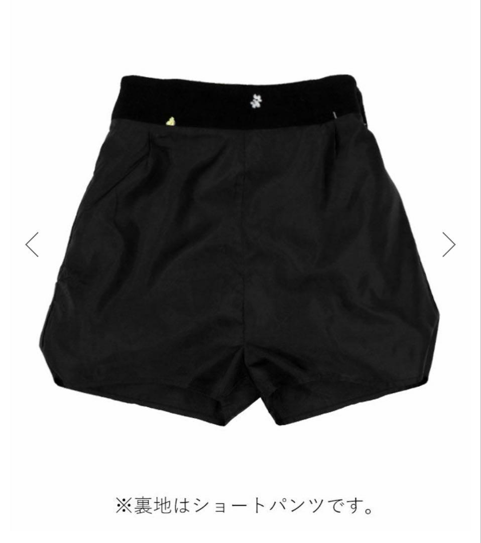 ⭐️新品、タグ付　DONOBAN フローレット　スカート　ブラック