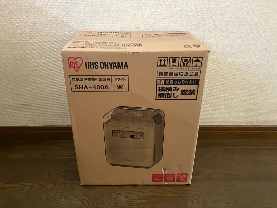 IRIS OHYAMA SHA-400A 空気清浄機