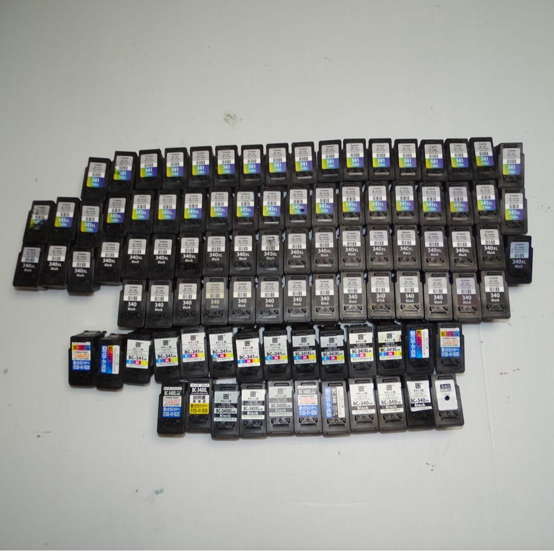 Canon 341 340 XL 純正　互換　93個　インク　QA7638