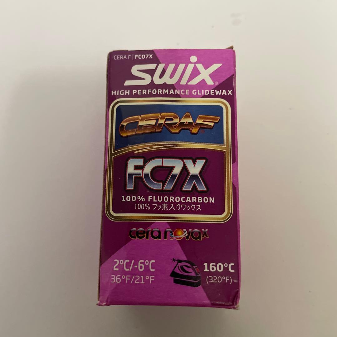 Swix CERAF FC7X 100% フッ素 グライドワックス