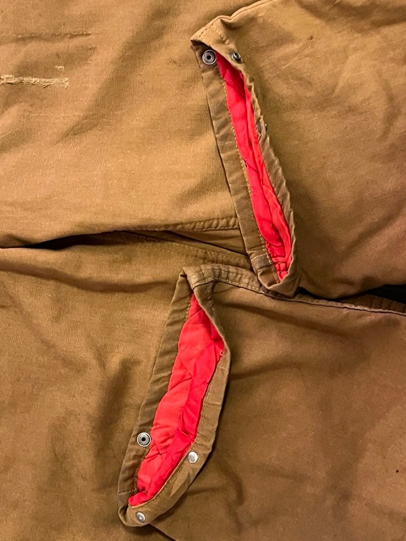 60's wrangler 斜めBLUE BELLダック裏地付きオールインワンM