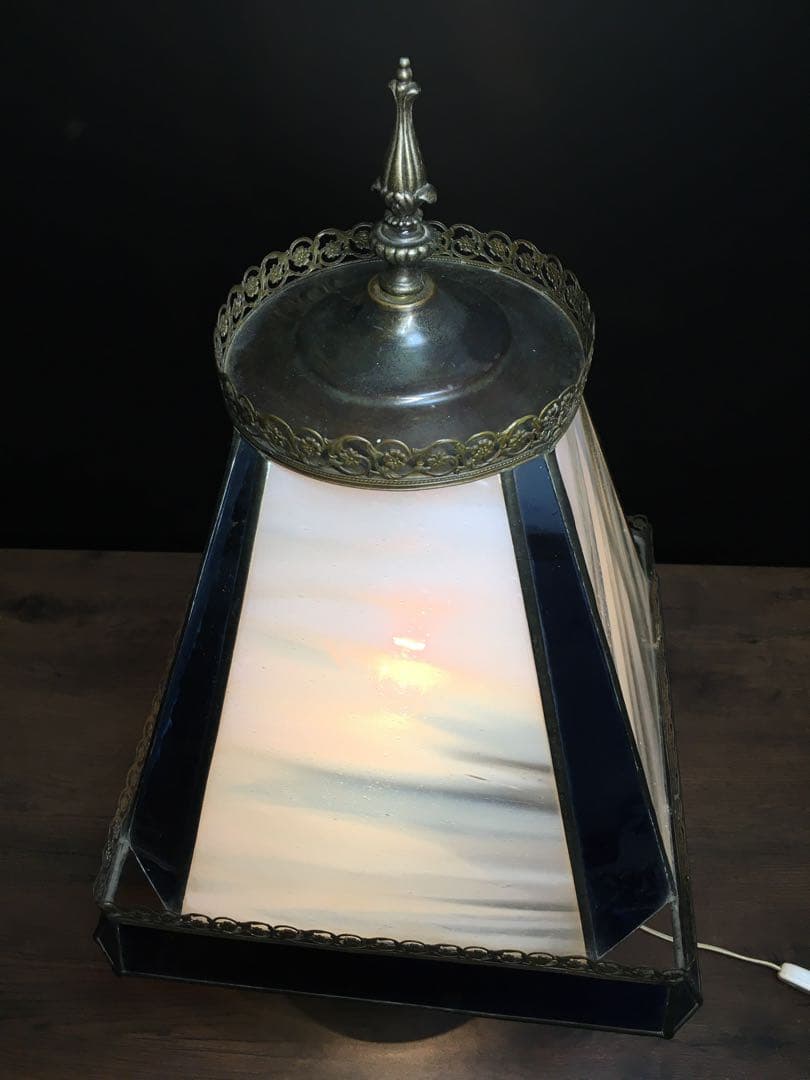 Desiree Denmark ステンドグラス　テーブルランプ　デンマーク製