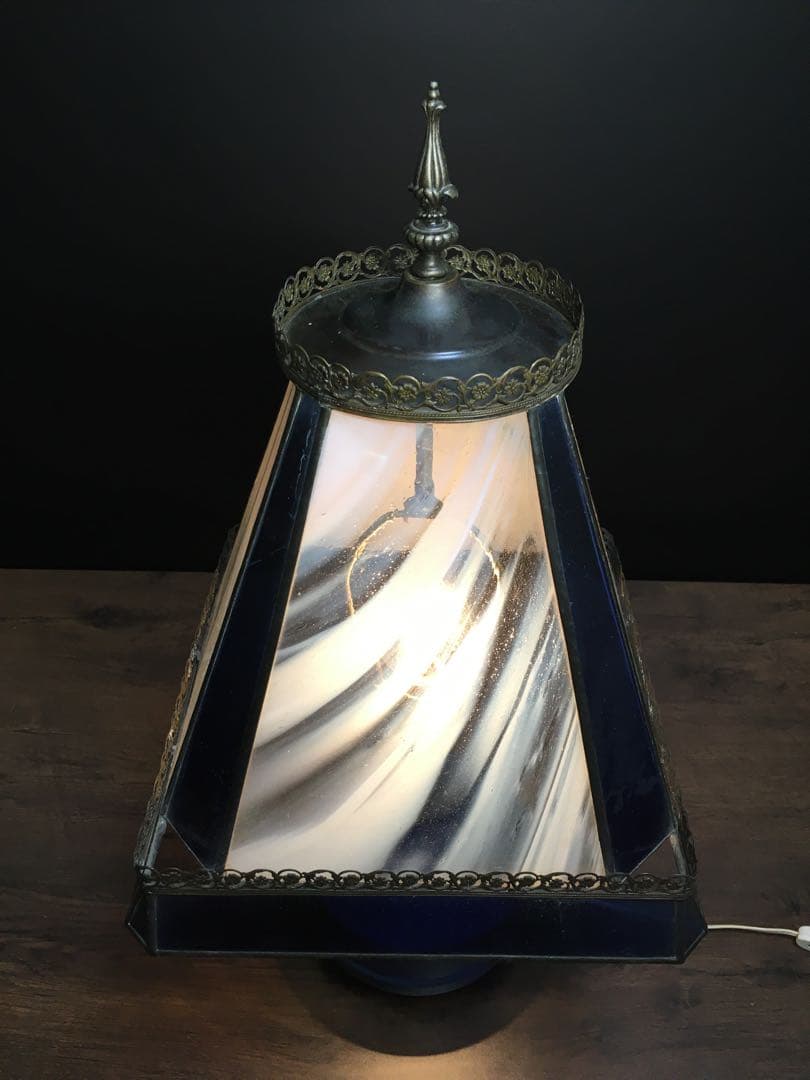 Desiree Denmark ステンドグラス　テーブルランプ　デンマーク製