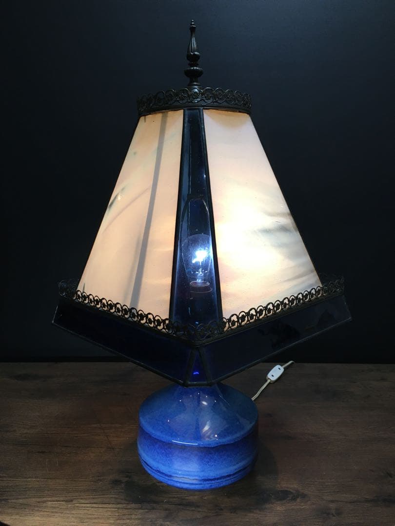 Desiree Denmark ステンドグラス　テーブルランプ　デンマーク製