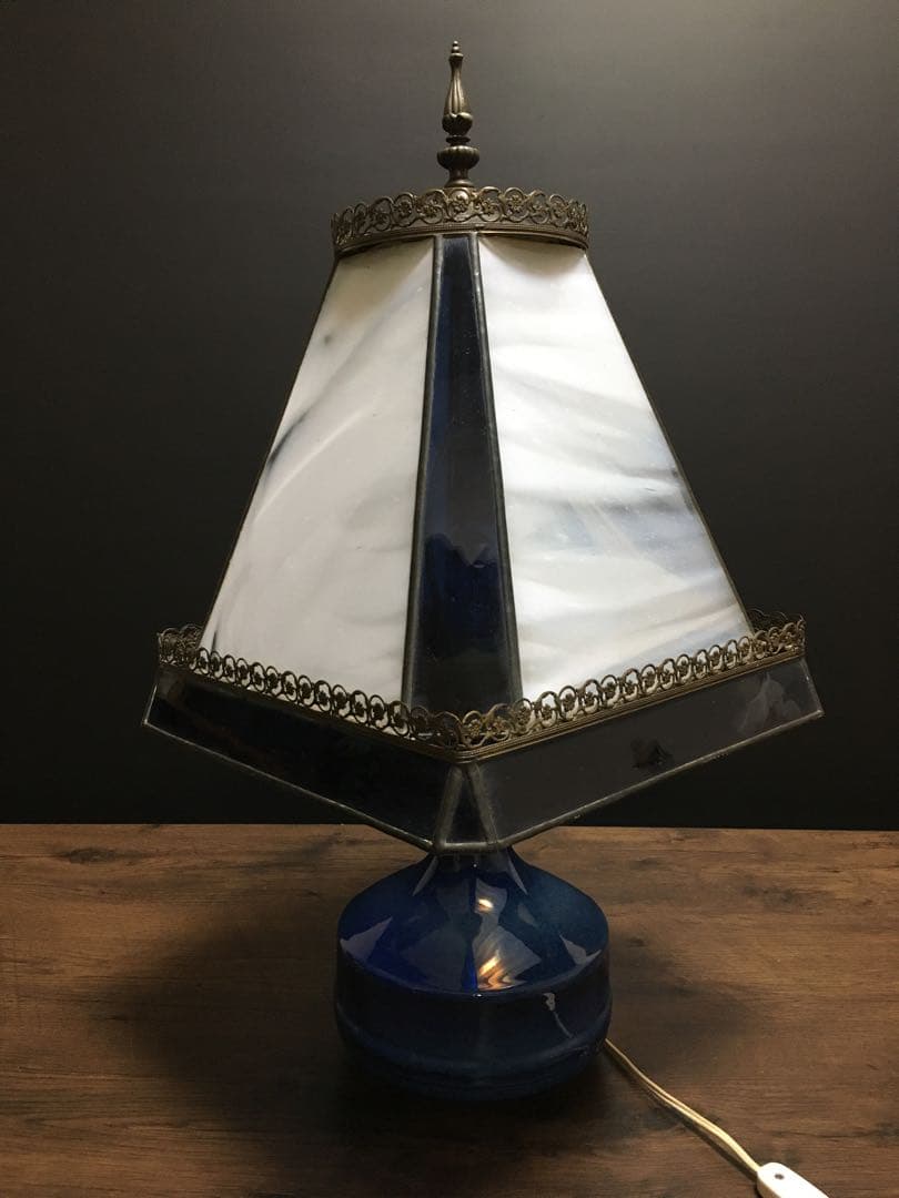 Desiree Denmark ステンドグラス　テーブルランプ　デンマーク製