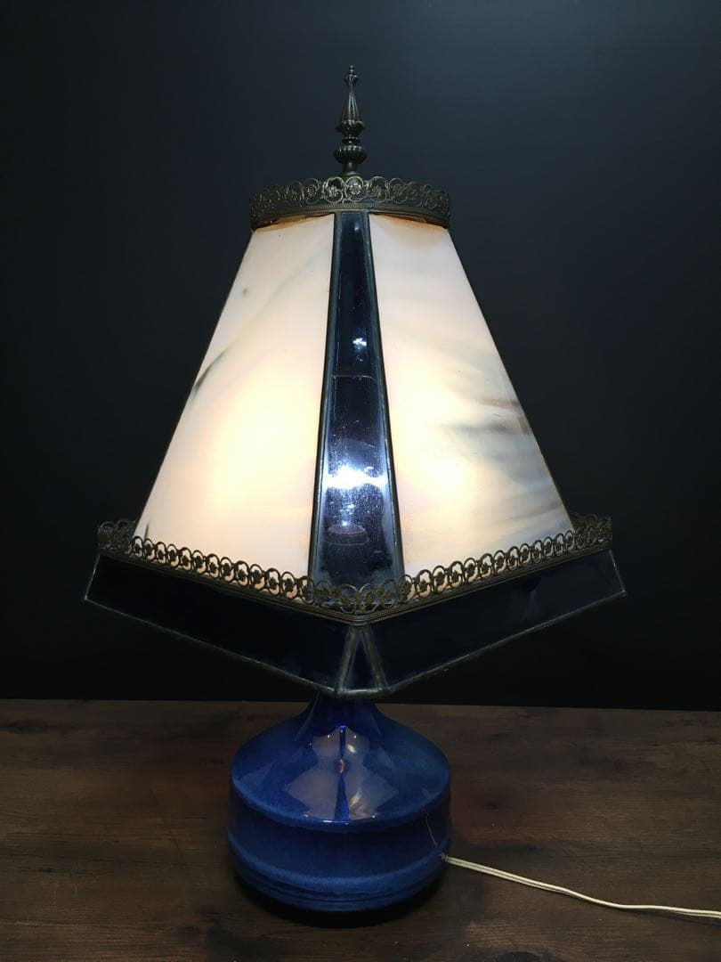 Desiree Denmark ステンドグラス　テーブルランプ　デンマーク製