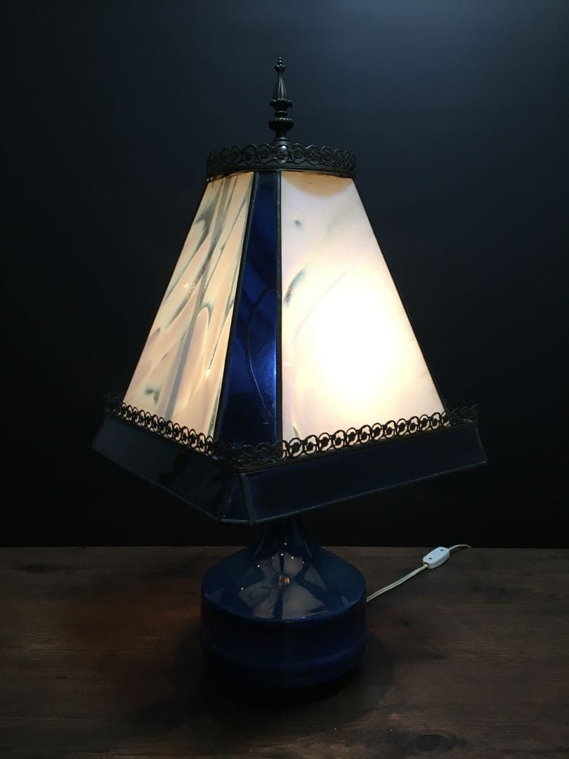 Desiree Denmark ステンドグラス　テーブルランプ　デンマーク製