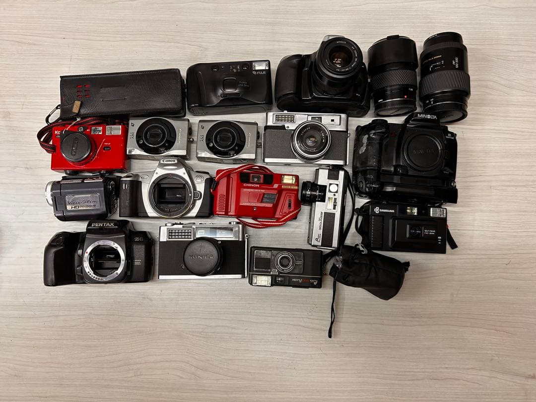 カメラとレンズのまとめ売り