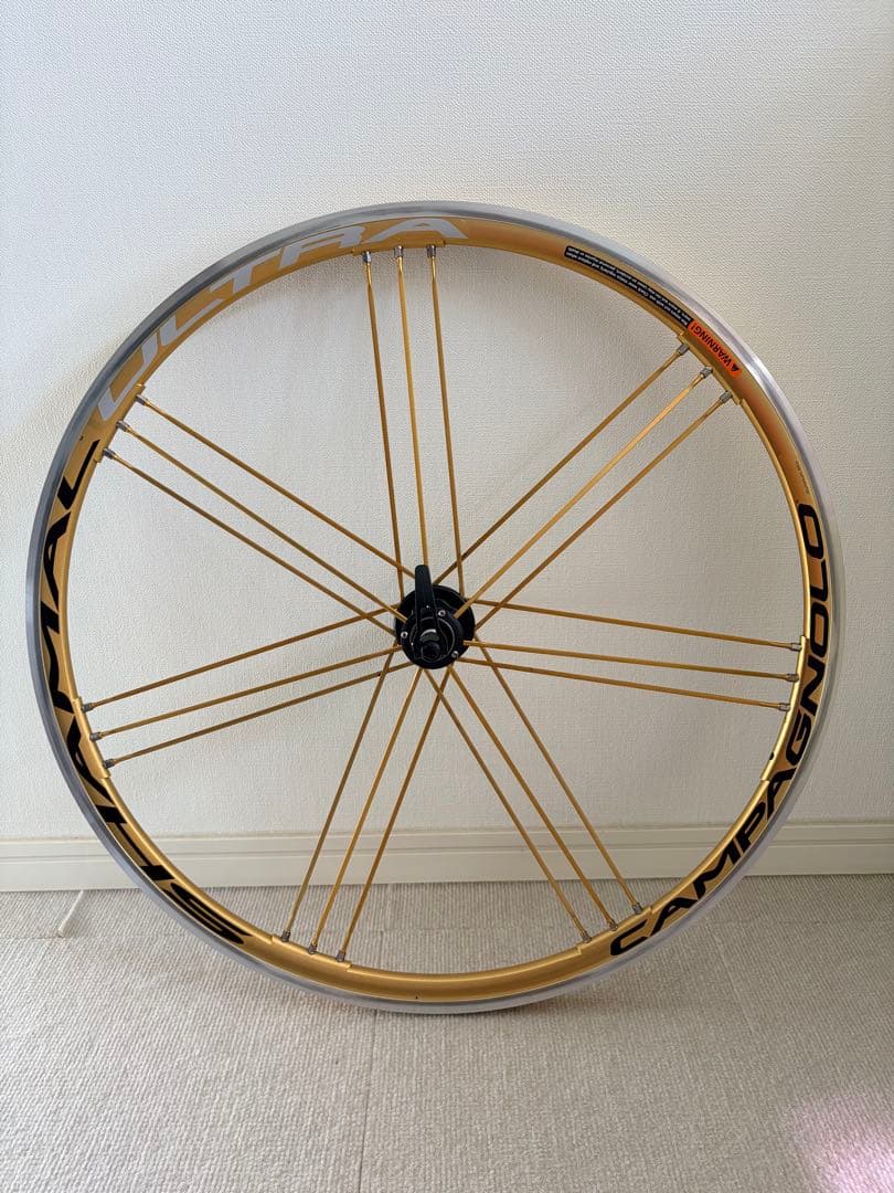 Campagnolo シャマルウルトラ ゴールド カンパ チューブラー