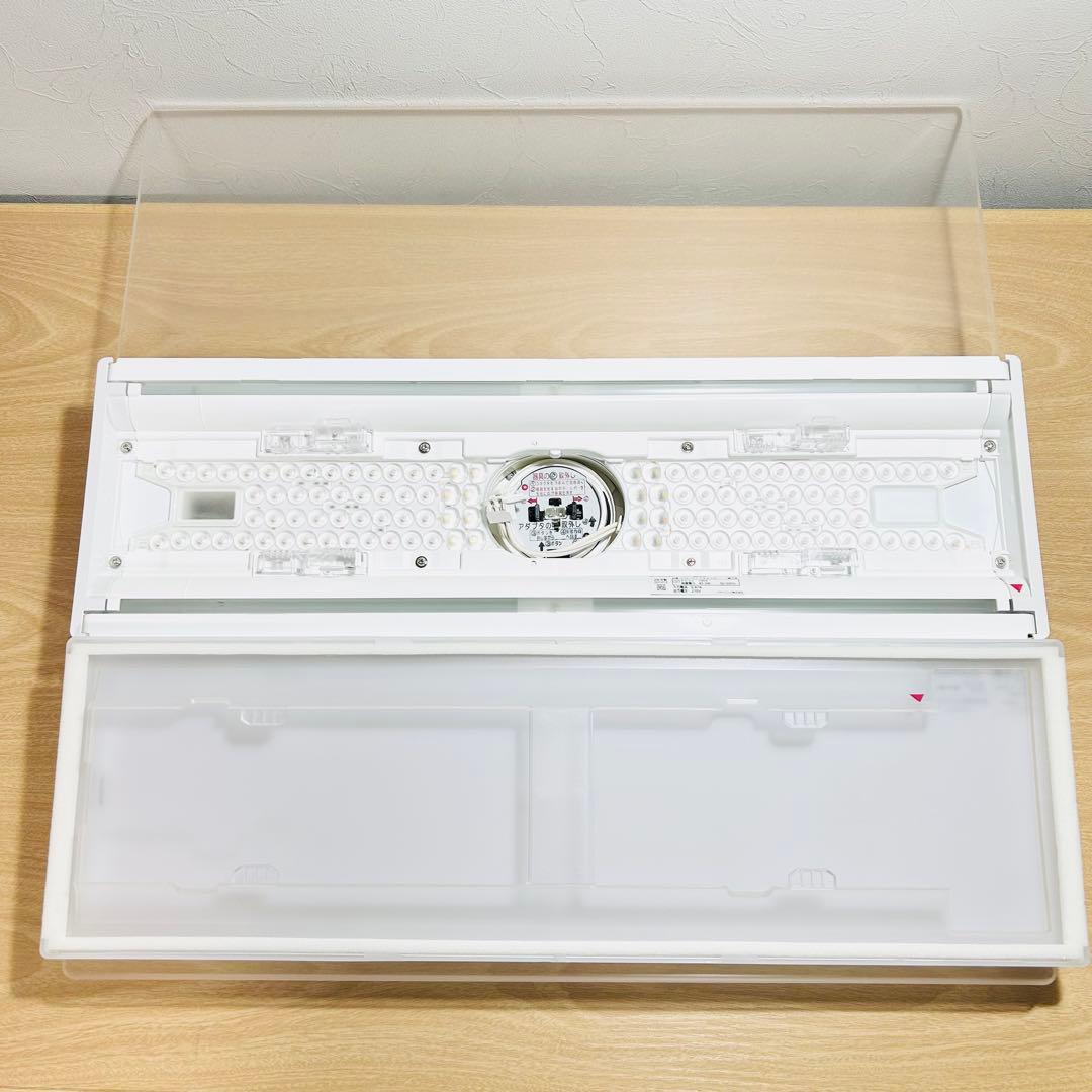 【美品】パナソニック LEDシーリングライト パネルシリーズ 角型タイプ 12畳