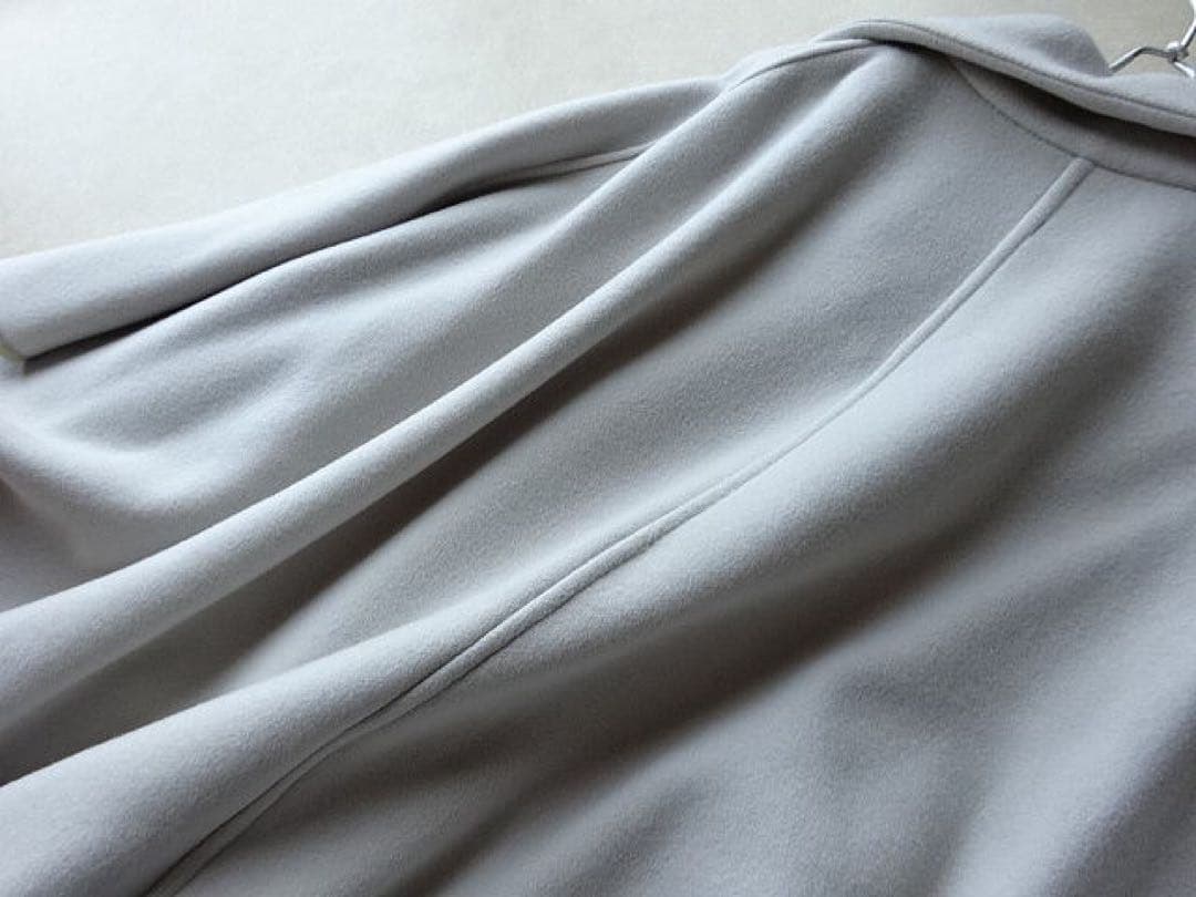 ウィムガゼット　パイピングポンチョ　リバーコート　ケープ