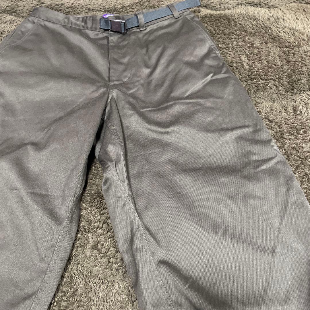 ザノースフェイス パープルレーベル　チノワイドテーパードフィールドパンツ